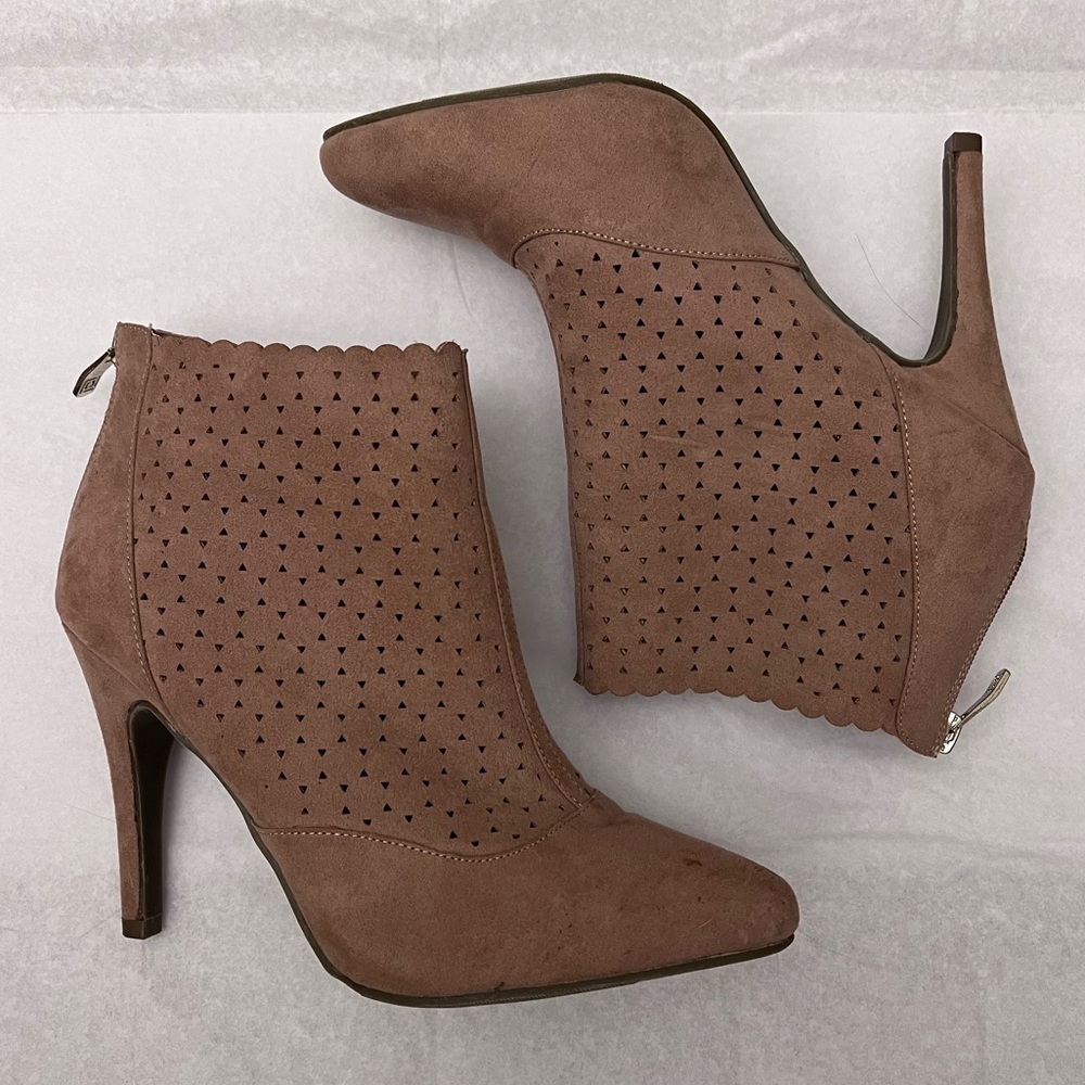ankle booties 4 inch heel